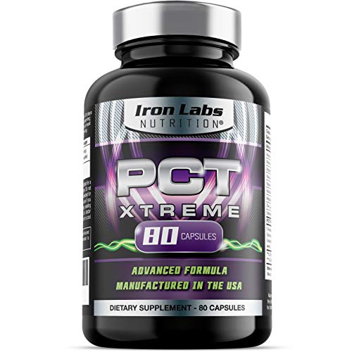 PCT Xtreme | 80 Capsules | Post Cycle Support & Natural Testosterone Booster | Advanced Formula | Made in USA