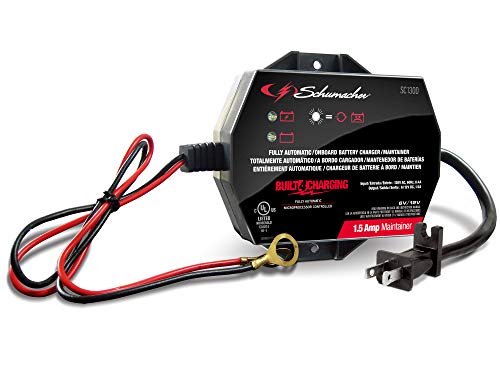 Schumacher SC1300 1.5A 6/12V Fully Automatic Battery Maintainer