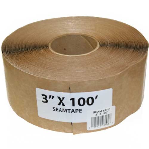 Tite-Seal PLST3100 Self Adhesive Double Sided Butyl Pond Seam Tape, 3' by 100' Long
