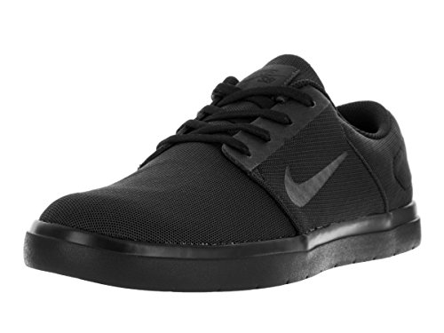 Nike Men's Sb Portmore Ultralight Black/Anthracite Ankle-High Skateboarding Shoe - 12M