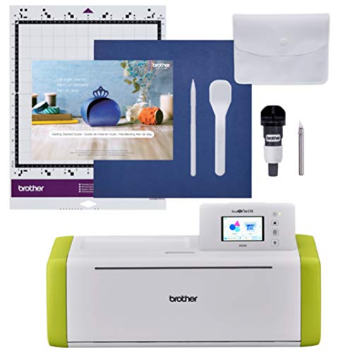 Brother ScanNCut SDX85 Electronic DIY Cutting Machine with Scanner, Make Vinyl Wall Art, Appliques, Homemade Cards and More with 251 Included Patterns