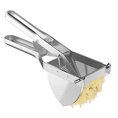 MyLifeUNIT Heavy Duty Commercial Potato Ricer, Stainless Steel Business Potato Ricer and Masher