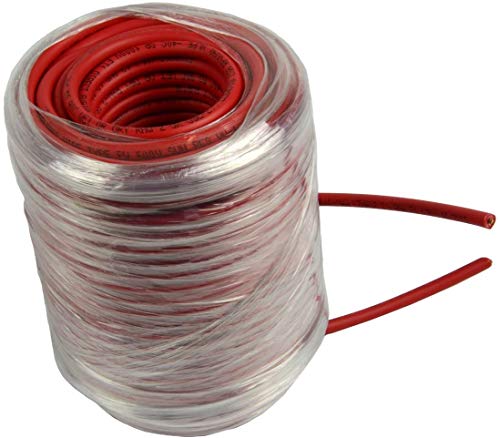 TEMCo 12 AWG/Gauge Solar Cable - Welding, Car, Inverter, RV - Made in The USA 500 Feet Red (Variety of Lengths Available)