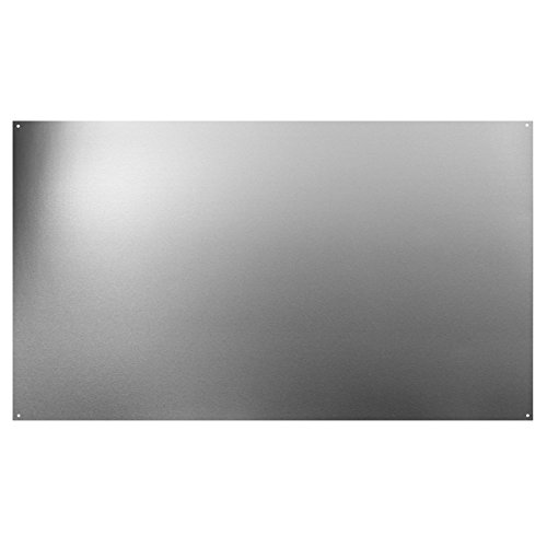 Broan-NuTone SP3604 Backsplash Range Hood Wall Shield for Kitchen, Stainless Steel, 24' x 36'