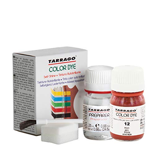 Tarrago Self Shine Color Dye and Preparer 25ml. 12 - Red