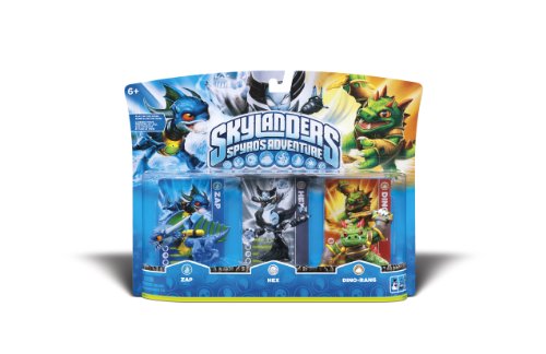 Skylanders Spyro's Adventure Triple Character Pack (Zap, Hex, Dino Rang)