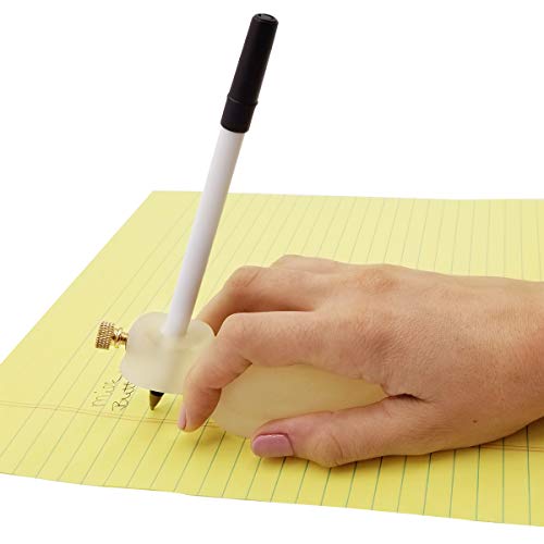 Writing Aide for Adults, Children. Achieva Writing-Bird Handwriting Aid, Pencil Pen Holder. Right or Left Handed Writing Device - Arthritis, Tremors, Stroke, Neurological Disorder, Carpal Tunnel.