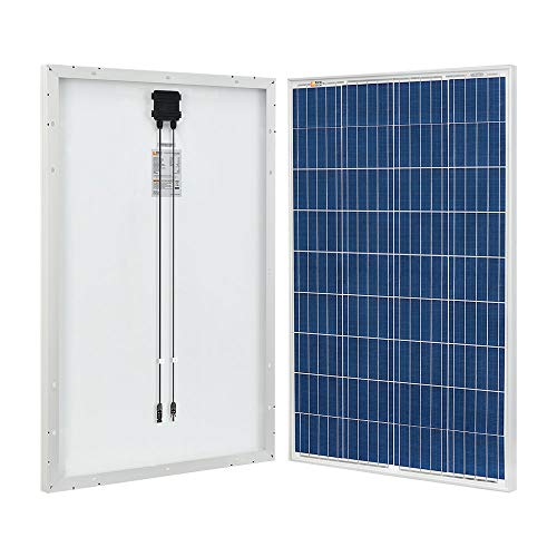 RICH SOLAR 100 Watt 12 Volt Polycrystalline Solar Panel High Efficiency Solar Module Charge Battery for RV Trailer Camper Marine Off Grid