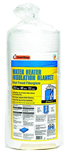 Frost King SP57/11C All Season Water Heater Insulation Blanket, 3” Thick x 48” x 75”, R10