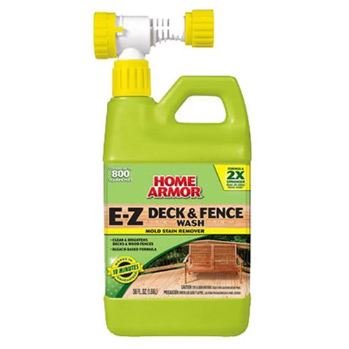 Mold Armor FG51264 E-Z Deck and Fence Wash, Hose End Sprayer, 64-Ounce