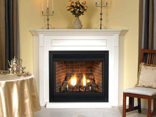 Empire Comfort Systems Premium 36' Direct-Vent NG Millivolt Control Fireplace with Blower