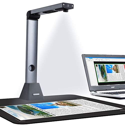 iCODIS Document Camera X3, High Definition Portable Scanner, Capture Size A3, Multi-Language OCR, English Article Recognition, USB, SDK & Twain, Powerful Software