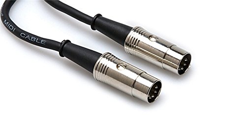 Hosa MID-515 Serviceable 5-Pin DIN to Serviceable 5-Pin DIN Pro MIDI Cable, 15 Feet