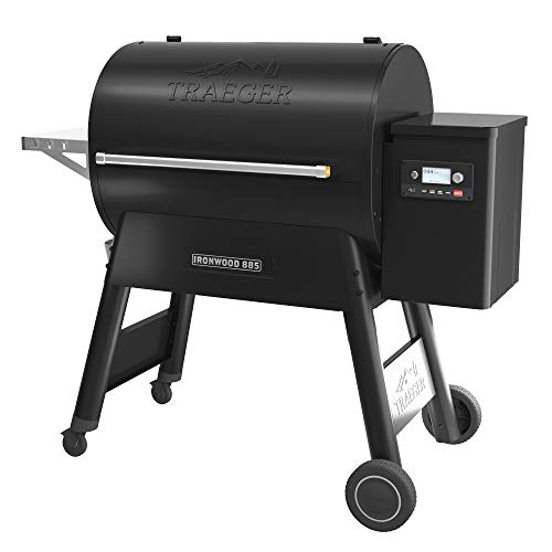 Traeger Grills TFB89BLF Series Ironwood 885 Pellet Grill, Black-Fulfilled by Traeger