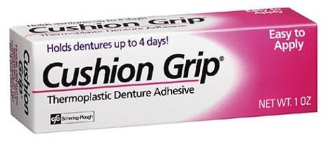 Cushion Grip Thermoplastic Denture Adhesive - 1 oz by Cushion Grip