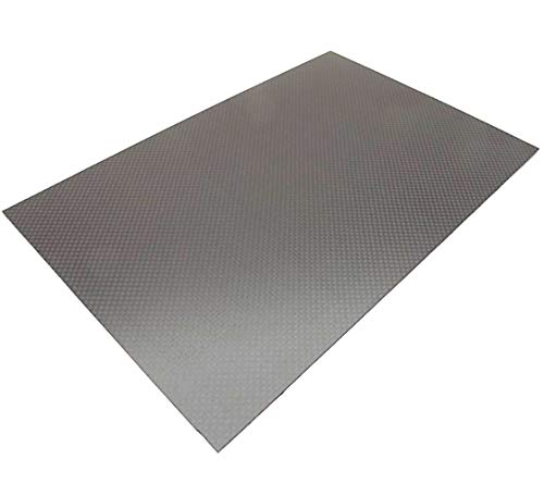 300x200x0.5MM 3K Carbon Fiber Composite Sheet Panel Plain Weave Matt Finish