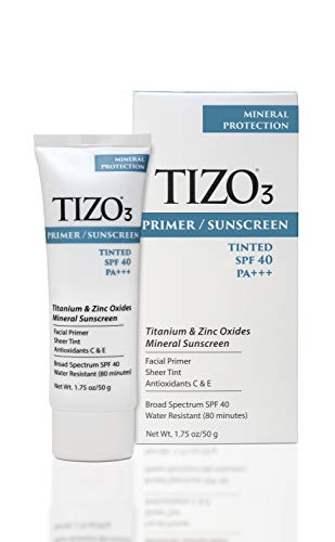 TIZO 3 Mineral Sunscreen for face SPF 40, 1.75 oz