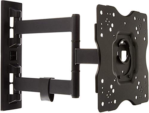 AmazonBasics Heavy-Duty, Full Motion Articulating TV Wall Mount for 22-inch to 55-inch LED, LCD, Flat Screen TVs