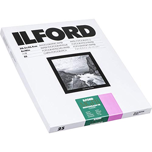 Ilford Multigrade FB Classic, Enlarging Paper 8x10', 25 Sheets, Glossy
