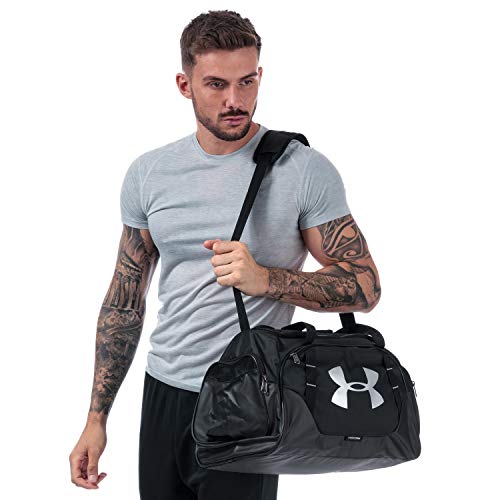 Under Armour Undeniable Duffle 3.0 Gym Bag , Black (001)/Silver , Small