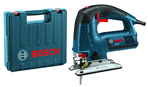 Bosch Power Tools Jigsaw Kit - JS572EK - 7.2 Amp Corded Variable Speed Top-Handle Jig Saw Kit with Assorted Blades and Carrying Case