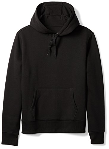 Amazon Essentials Men's Hooded Fleece Sweatshirt, Black, X-Large