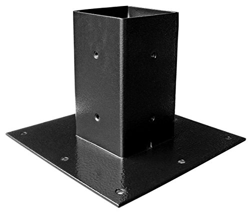 Mail Boss, Black 7155 Surface Mount Base Plate