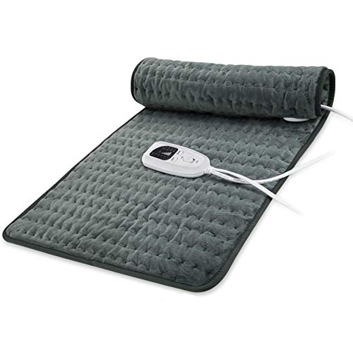 Heating Pad, Electric Heat Pad for Back Pain and Cramps Relief - Electric Fast Heat Pad with 6 Heat Settings -Auto Shut Off (30 * 16)