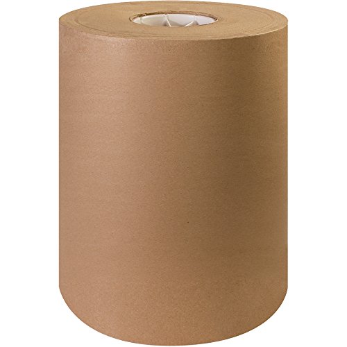 Aviditi Kraft Paper Roll, 30#, 12' x 1,200', Kraft, 100% Recycled Paper, Ideal for Packing, Wrapping, Craft, Postal, Shipping, Dunnage and Parcel