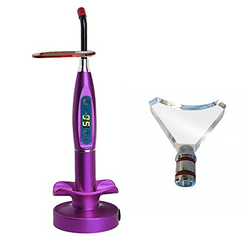 Superdental Purple 5W Wireless Cordless LED Light Lamp Teeth Whitening Lab Equipment US Stock