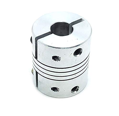 9.5 3/8' x 10mm Flexible Shaft Coupling Stepper Motor Coupler D25 L30