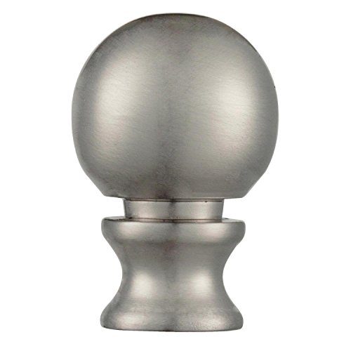 Westinghouse Lighting 7000600 Brushed Nickel Finish Ball Lamp Finial