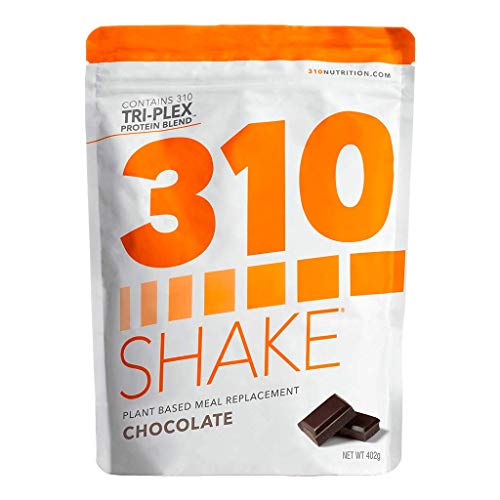 Plant Protein Powder and Meal Replacement Shake | 310 Shakes are Gluten and Dairy Free, Soy Protein and 0g of Sugar | Keto and Paleo Friendly | Includes Recipe eBook | (Chocolate, 14 Servings)