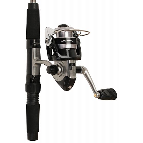 Daiwa Mini System Minispin Ultralight Spinning Reel and Rod Combo in Hard Carry Case