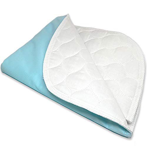 RMS Ultra Soft 4-Layer Washable and Reusable Incontinence Bed Pad - Waterproof Bed Pads, 24'X36'