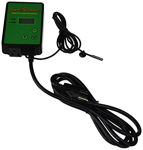 Super Sprouter Digital Thermostat for Seedling Heat Mat