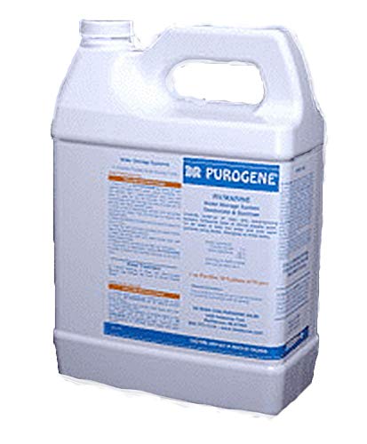128oz Purogene Drinking Water Treatment and Water System Sanitizer. Eliminates Bacteria in Water, Sanitizes Water Storage Systems, Provides for Long-Term Storage of Drinking Water