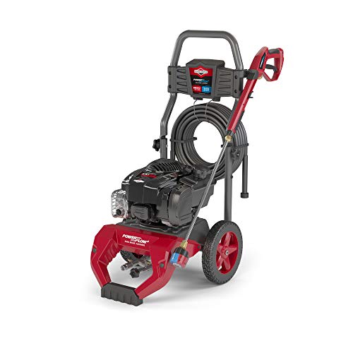 Briggs & Stratton 2800 MAX PSI at 1.8 GPM Gas Pressure Washer with 30-Foot Hose, 7-IN-1 Nozzle, and PowerFlow + Technology