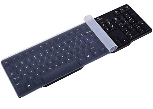 Goliton Universal Silicone Keyboard Protector Skin for Laptop Notebook 15 inch /15.6 inch /16 inch /16.4 inch /17 inch /17.1 inch /17.3 inch (14.37 Inch x 5.27 Inch)