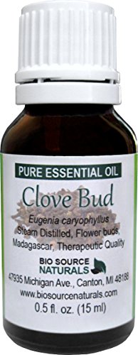 Clove Bud (Eugenia caryophyllus) Pure Essential Oil 1 fl oz / 30 ml - GC Verified - Therapeutic Quality - Helpful for Circulation, Sore Muscles, Digestion, Nausea
