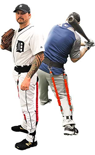 Velopro Baseball Training Harness | Resistance Hitting & Pitching Trainer Adds 4-6MPH of Batting Power or Pitch Velocity | Improves Swing and Pitching Mechanics | Get Instant Feedback With Each Rep