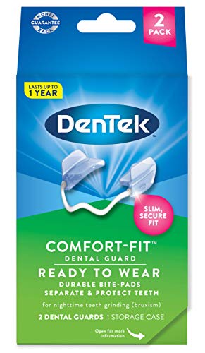 DenTek Comfort-Fit Dental Guard For Nighttime Teeth Grinding, packaging may vary