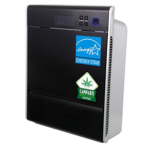 Asept-Air LIFE CELL 2550 5-Stage Ultimate HEPA & CARBON Air Purifier with Washable Prefilter, a dedicated 2-stage 99.97% HEPA filter and a dedicated 2-stage granular ACTIVATED CARBON (2 lbs) filter for larger spaces up to 2,500ft2