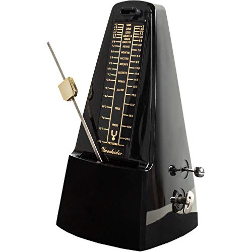 Classic Mechanical Metronome for Musician - Pyramid Design Metronome for Piano Guitar Drums Bass Violin Track Tempo and Beat Accessories Best Gift Idea for Beginners Musican by Creatov