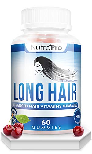Long Hair Gummies – Anti-Hair Loss Supplement for Fast Hair Growth of Weak, Thinning Hair – Grow Long Thick Hair & Increase Hair Volume with Biotin And 10 Other Vitamins.For Men And Women.