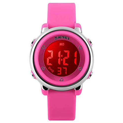 Kids Digital Sport Waterproof Watch for Girls Boys, Kid Sports Outdoor LED Electrical Watches with Luminous Alarm Stopwatch Child Wristwatch