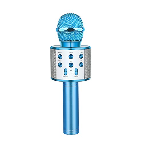 LET'S GO! Wireless Portable Handheld Bluetooth Karaoke Microphone, Kids Toys for 5-12 Years Old Boys Girls - Best Gifts