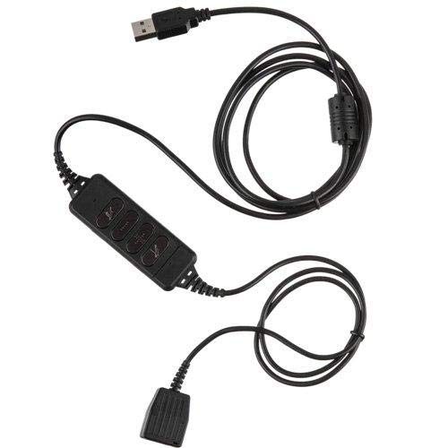 Discover D315 Universal USB Adapter for Plantronics, Jabra and Sennheiser Wireless DECT Headsets