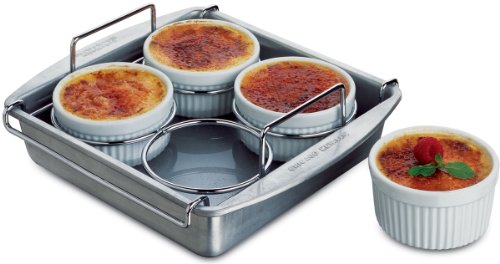 Chicago Metallic Professional Crème Brulee, 6 Piece Set, Stainless Steel