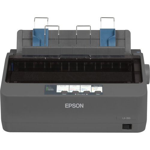 Epson C11CC24001 LX-350 Dot Matrix Printer - 9 pin - Up to 347 char/sec - Parallel/Serial/USB